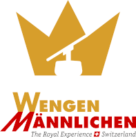 a logo for wengen mannlichen the royal experience