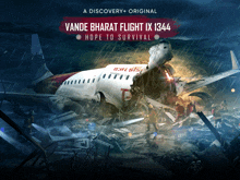 a poster for vande bharat flight ix 1344