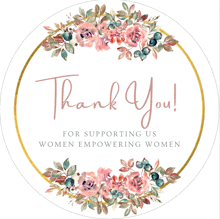 a thank you for supporting us women empowering women