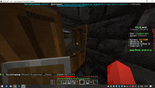 a screenshot of a minecraft game with the name dexland at the top of the screen