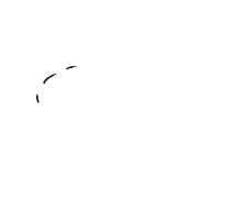 a black circle with two lines on a white background .