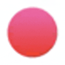 a pink circle on a white background with a gradient of pink to red .