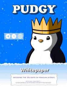 a penguin wearing a crown is on the cover of a book called whitepaper