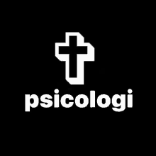 a logo for a company called psicologi with a cross