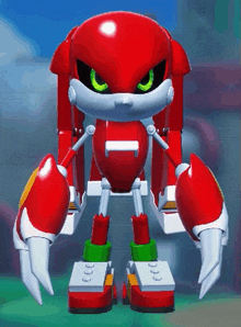 knuckles the echidna from sonic the hedgehog is a robot .