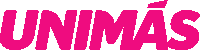 the word unimas is written in pink letters