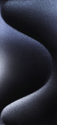 a black background with a swirl of white dots