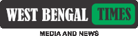 a logo for west bengal times media and news is shown on a white background