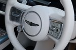 Genesis GV60 interior steering wheel detail