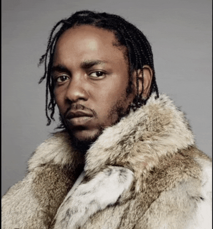 a man with braids wearing a fur coat