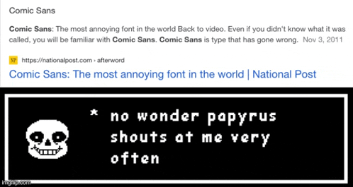 comic sans the most annoying font in the world national post