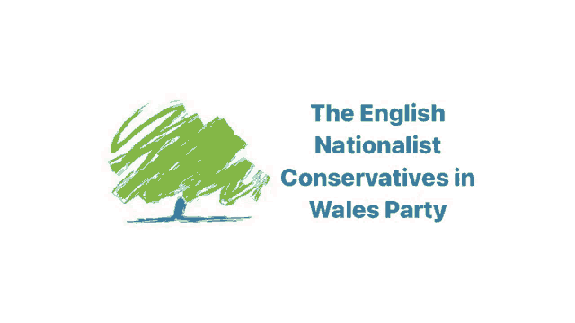 the logo for the english nationalist conservatives in wales party