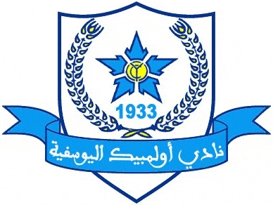 a blue and white shield with a blue star on it and the year 1933 on it .