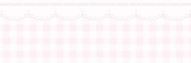 a pink and white checkered background with a border