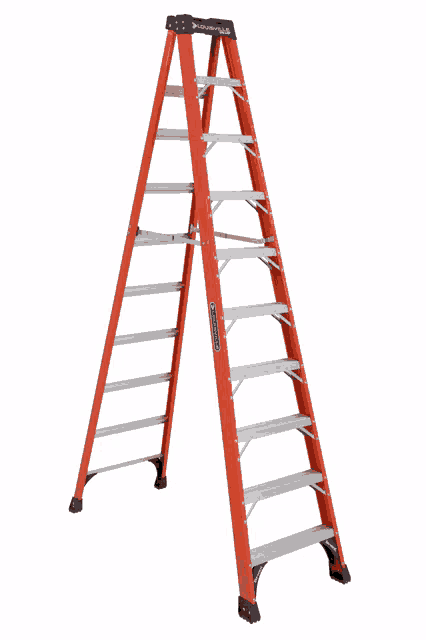 a ladder with the word krause on the side