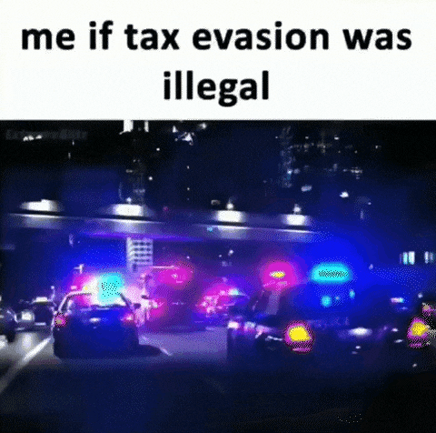 a screenshot of a police car driving down a street at night .