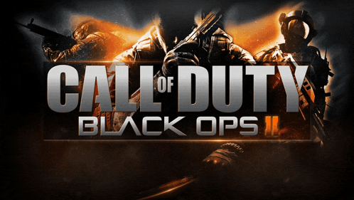 a call of duty black ops ii poster with soldiers