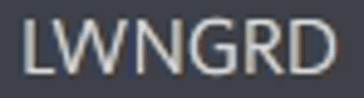 a blurry image of the word lwngrd on a black background .