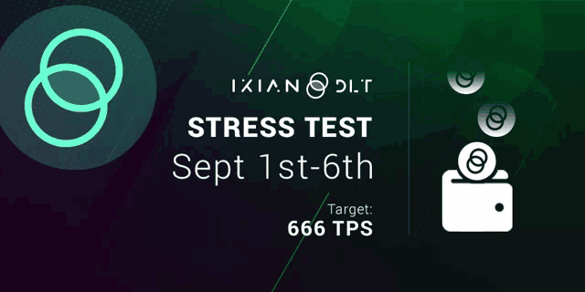 an advertisement for a stress test that takes place on sept 1st - 6th