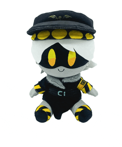 a stuffed animal with the letter c on it 's shirt