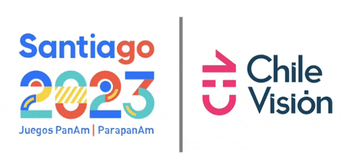 santiago 2023 juegos panam parapanam and chile vision logos