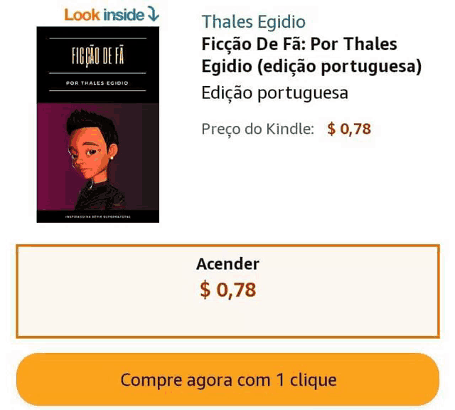 a screenshot of a book by thales egidio with a price of $ 0.78