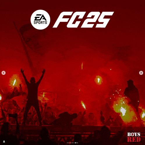 a poster for a game called fc25