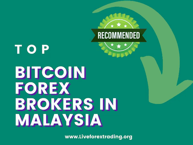 a poster that says top bitcoin forex brokers in malaysia on it