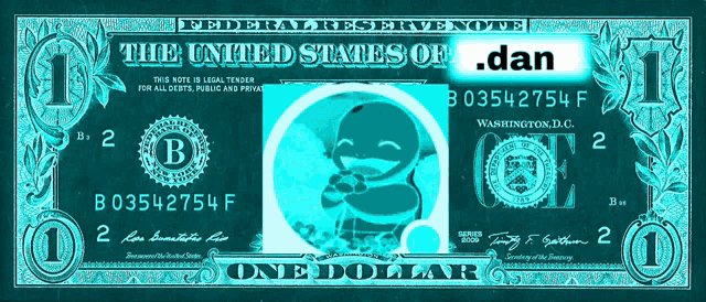 a federal reserve note from the united states of dan