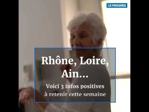 Rhône, Loire, Ain... Voici 3 infos positives et insolites cette semaine