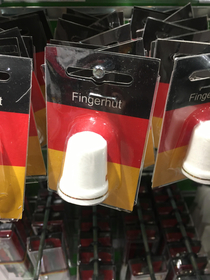 In case you were wondering how to say thimble in German