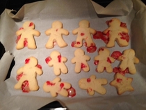 Putting candy cane pieces in cookies is a bad idea