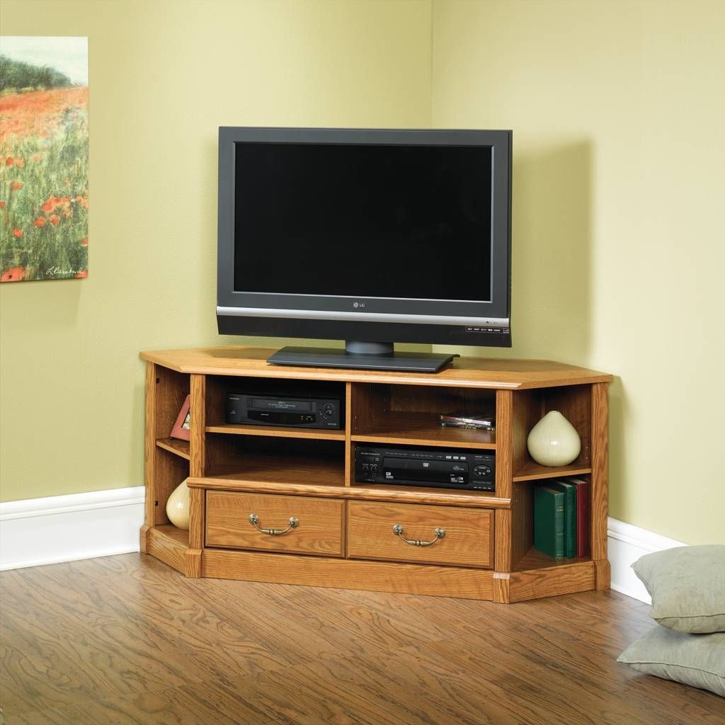 Featured Photo of 2024 Latest Corner Tv Stands with Drawers