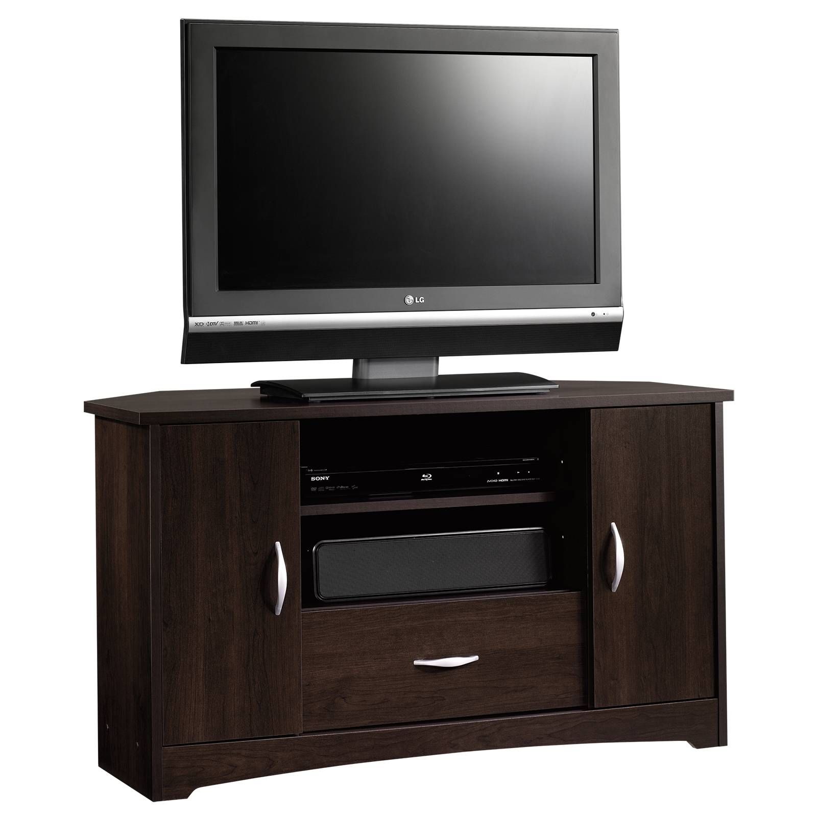 Tremendous Flat Screens New Teak Furnitures As Wells As Flat Within Corner Tv Stands With Drawers (View 8 of 15)