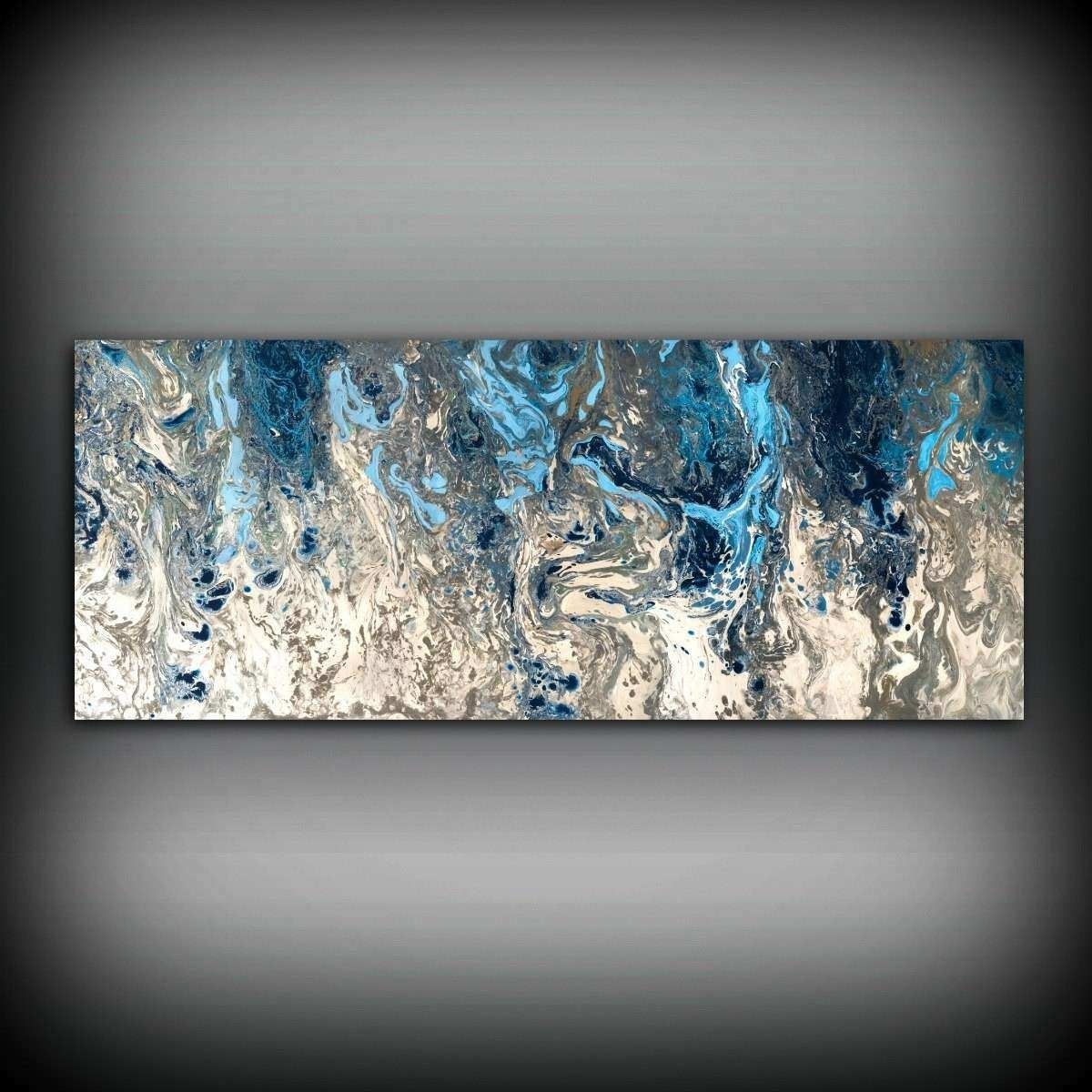 Navy Blue Wall Art Beautiful Abstract Painting Print Navy Blue Print Throughout Navy Blue Wall Art (View 16 of 20)