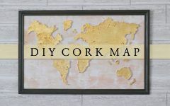 Diy World Map Wall Art