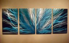 Abstract Metal Wall Art