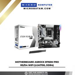 MOTHERBOARD ASROCK B760M PRO RS/D4 WIFI (Intel LGA 1700, Gen12, Gen13)