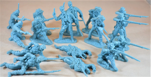 Classic Toy Soldiers Civil War Union Infantry Light Blue