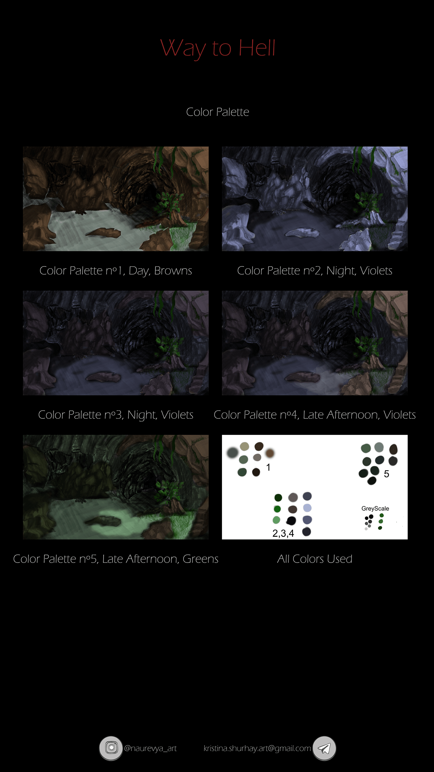 2Dgame cave conceptart hell legend leveldesign Magic   Pentagram plants symbols