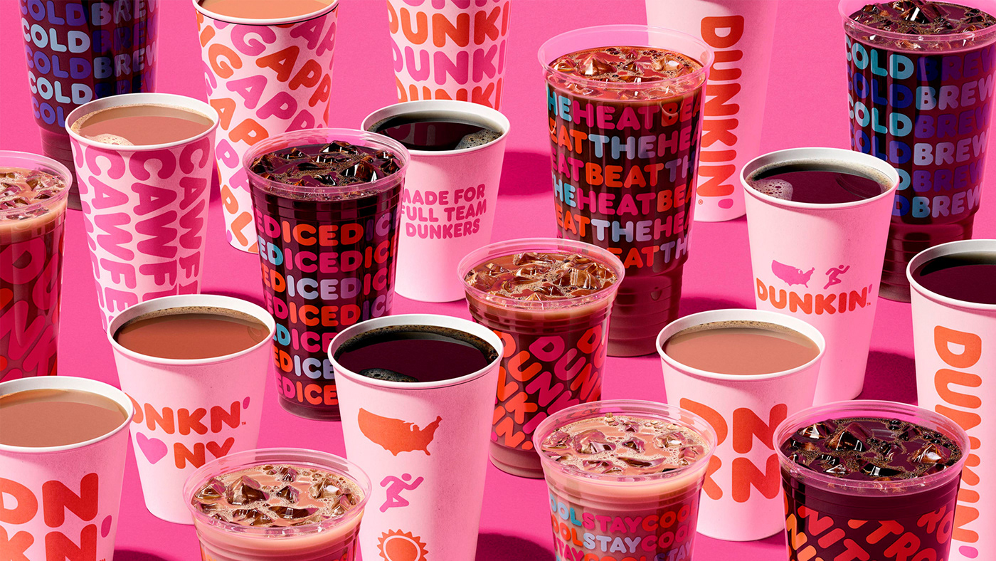 dunkin' jkr brand strategy brand identity Packaging Launch Campaign Social Media Content