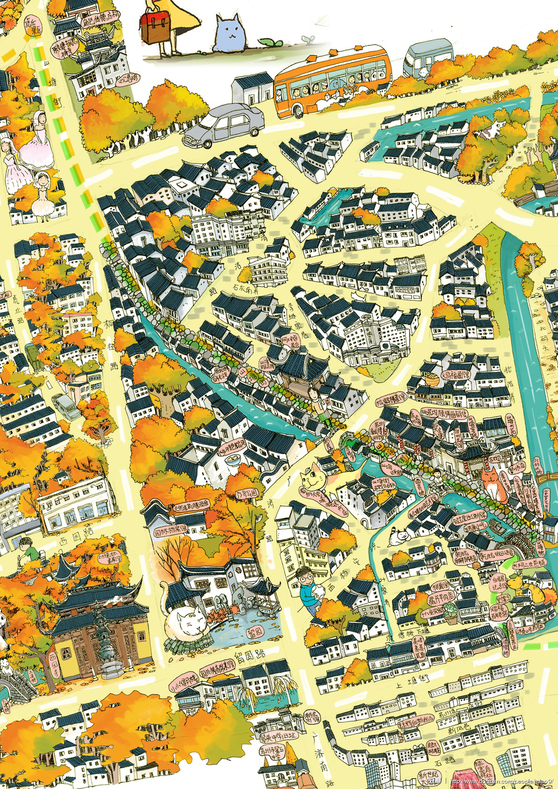 Suzhou city map