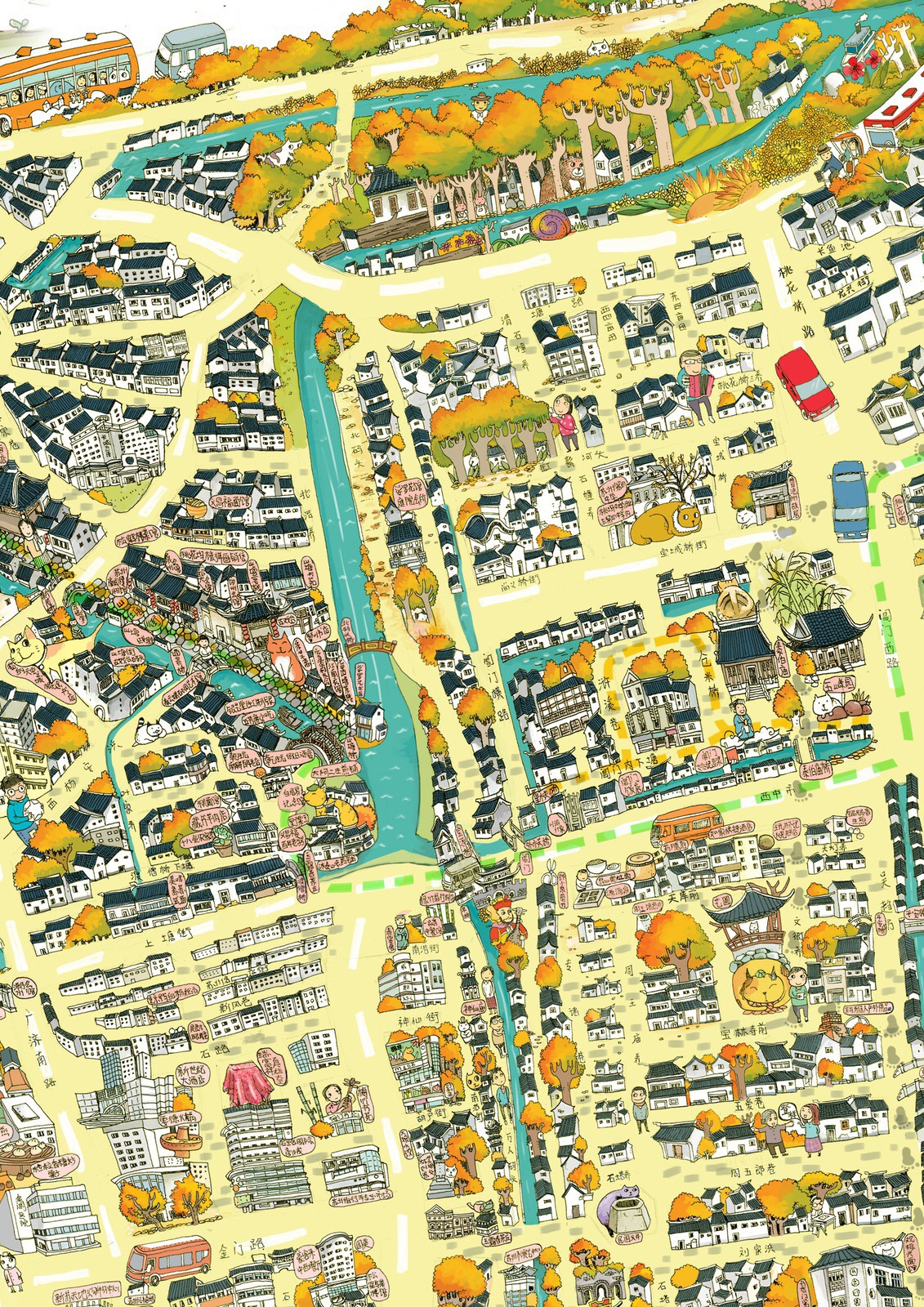 Suzhou city map