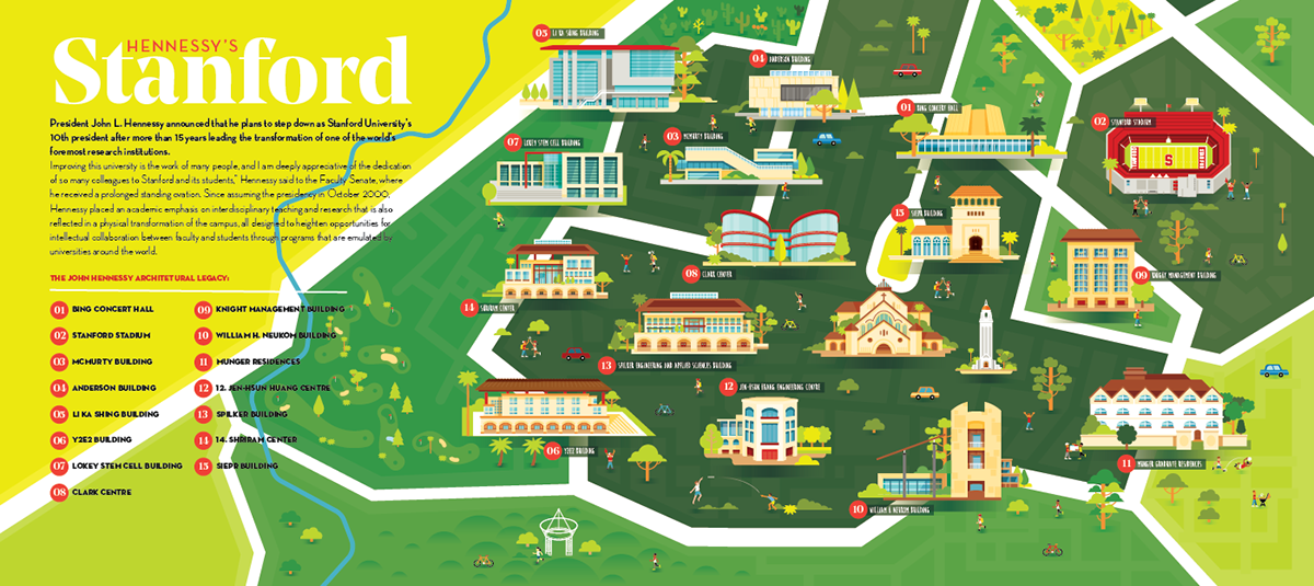 Stanford University Campus Map - United States Map