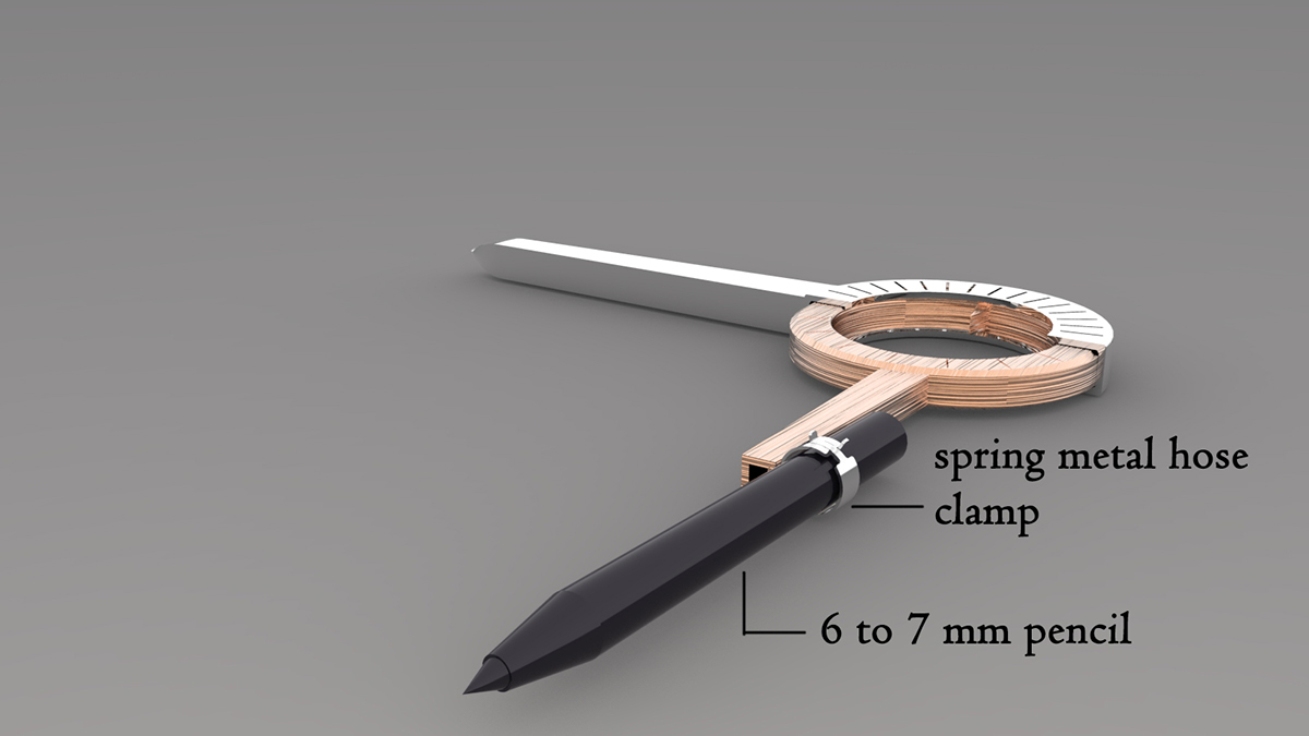 tool design geometry kit compass