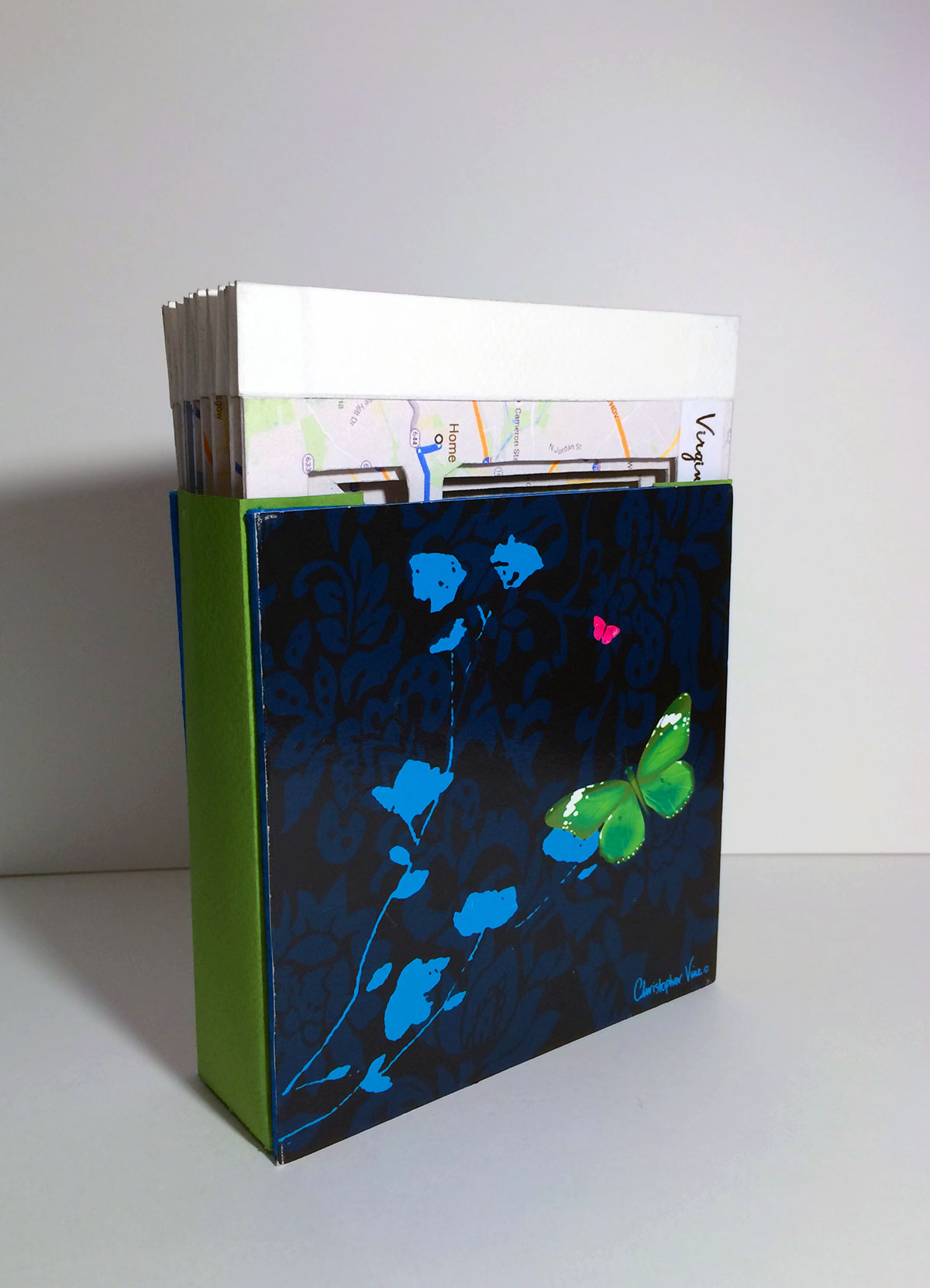 annalisa sheldahl fall 2015 artist book tunnel book thank you