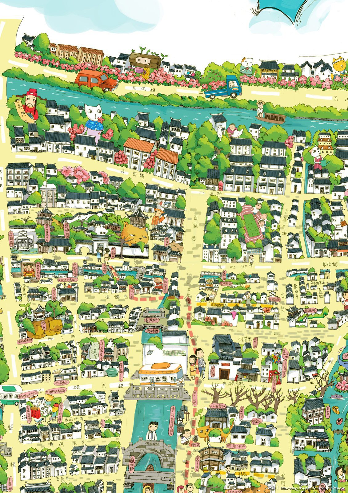 Suzhou city map