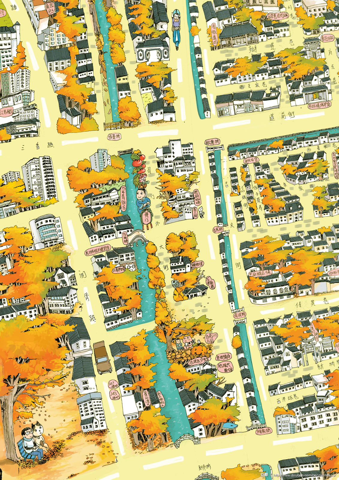 Suzhou city map