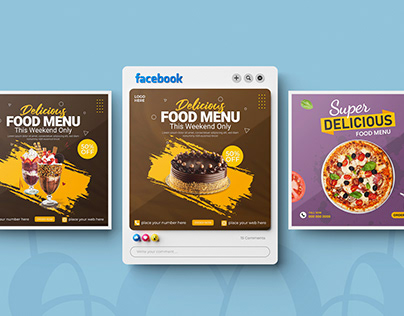 social-media-post design -food-social-media-post design