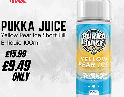 Pukka Juice Yellow Pear Ice Short Fill